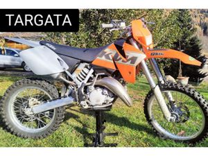 KTM 125 2000 EXC 2 TEMPI 2T ENDURO TARGATA