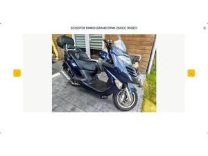 ② SCOOTER KIMKO GRAND DINK 250 CC 650€!!! A REVISER