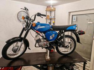 SIMSON S51 ENDURO , NEUAUFBAU, 12 VOLT VAPE , 60KMH PAPIERE