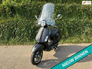VESPA PRIMAVERA 50 S MAT ZWART TOP STAAT BETAAL MET IN3 — SCOOTERS | VESPA — MARKTPLAATS