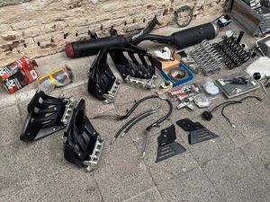 YAMAHA RAPTOR 700 TEILE KONVOLUT - MOTOR & KAROSSERIE