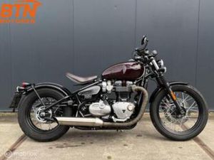 TRIUMPH BONNEVILLE BOBBER 1200 1E EIGENAAR NIEUWSTAAT — MOTOREN | TRIUMPH — MARKTPLAATS