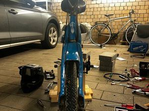 PIAGGIO CIAO 65 CC MOFA MIT TUNING - KURBELWELLE DEFEKT