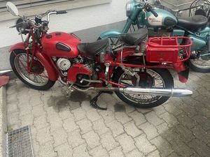 MOTO GUZZI SUPER ALCE, OLDTIMER MOTORRAD TOP ZUSTAND MIT MFK