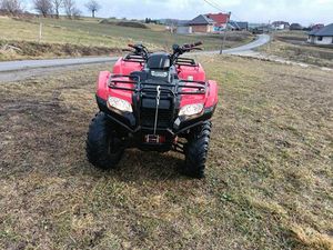 HONDA TRX 420,2016 ROK.WYCIĄGARKA,PLUG,KUFER PODEGRODZIE