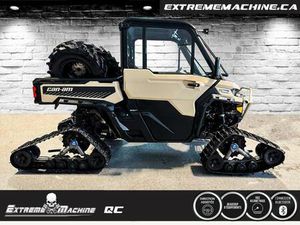 2025 CAN-AM DEFENDER LIMITED BAS KILOMETRAGE !!!! SYSTEME DE SON!! CHENILLE!!