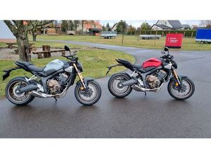 HONDA CB 650 R ABS NEU! 2025 GRAU UND ROT AM LAGER