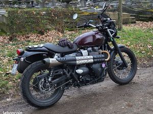TRIUMPH STREET SCRAMBLER 900 CC DE 2018