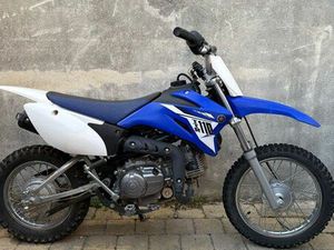 MOTO YAMAHA 110 TTR BLEUE