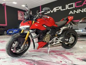 DUCATI STREETFIGHTER V4 S AKRAPOVIC - GARANTIE 12 MOIS - PREMIERE MAIN - SUIVI DUCATI -