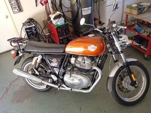 2019 ROYAL ENFIELD INT INTERCEPTOR 650 MOTORCYCLE, SUPER NICE