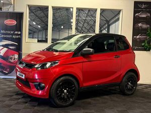 AIXAM CITY SPORT 8 PS RED ON BLACK MOPEDAUTO MICROCAR MINICAR