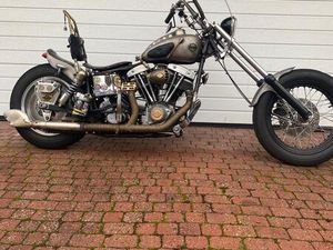 HARLEY DAVIDSON SHOVELHEAD CHOPPER CUSTOM BIKE
