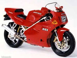 DUCATI 851 1992 FRANÇAISE A REMONTER