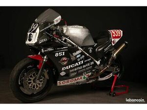 DUCATI 851 ÉQUIPÉE COURSE + PIÈCES D ORIGINE
