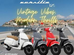 BRAND NEW KEEWAY VERSILIA 125 LEARNER LEGAL MOPED SCOOTER- FINANCE-DELIVERY-P/X