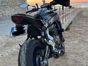 YAMAHA MT07 2014 RACE BLUE 55KW LUMIAR