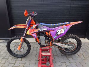 MOTOCYKL KTM SX-F 450 ROK 2016 ROZRUSZNIK STAN B.DOBRY DROŻYSKA WIELKIE