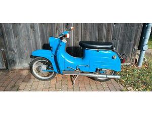 SIMSON SCHWALBE KR51/1 KBA-PAPIERE 3-GANG BLAU DDR MOPED