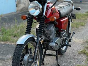 MZ ETZ 250 BJ. 1987 ROT-METALLIC HU 08/2026