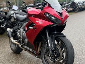 TRIUMPH  DAYTONA 660 2024 660 CM3 | MOTO SPORTIVE | 5 909 KM | ROUGE | 69570 DARDILLY