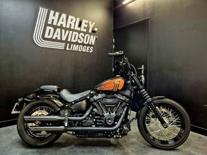 HARLEY-DAVIDSON SOFTAIL STREET BOB 1868 2021 1868 CM3 | MOTO CUSTOM | 17 124 KM | NOIR | 87280 LIMOGES