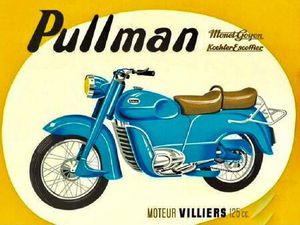 ANDERE PULLMANN ART DECO OLDTIMER MOTORRAD