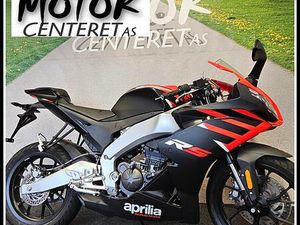 APRILIA RS 125 PRISBOMBE. VI SLUTTER MED APRILIA.
