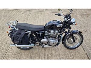 2006 06 TRIUMPH BONNEVILLE 790 CLASSIC NAKED RETRO BLACK 8K MILES ONLY