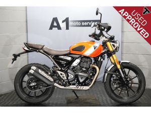 EX DEMO TRIUMPH SCRAMBLER 400 X FOR SALE IN YORK