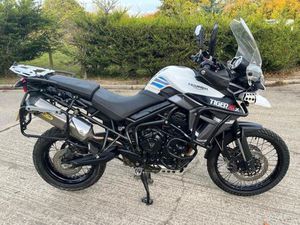2014 64 TRIUMPH TIGER 800 XCX WHITE ABS ENDURO ADVENTURE TOURER