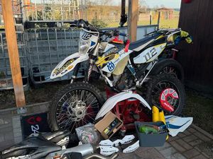 HUSQVARNA, FE 250 VIEL ZUBEHÖR SUPERMOTO