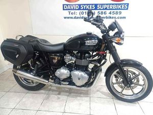 TRIUMPH BONNEVILLE T100 865 SE 11-REG ONLY 7812 MILES WITH EXTRAS £4999.OTR