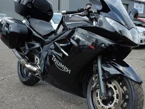 2014 14 TRIUMPH SPRINT GT1050 ABS GT 1050 TOURER BLACK FULL LUGGAGE NEW MOT ST