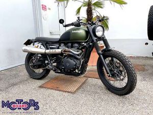 TRIUMPH SCRAMBLER RUMBLER *8.591 KM*SPECIAL EDITION* VERDE