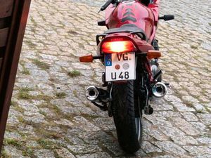 YAMAHA XJ600S AUF A2 GEDROSSELT