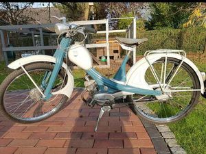 NSU QUICKLY S MOPED WEIß 2 GANG