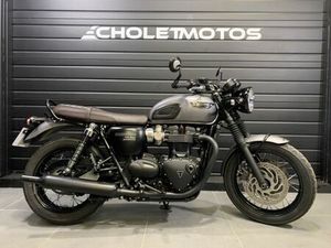 TRIUMPH BONNEVILLE T120 BLACK 2018 1200 CM3 | MOTO ROADSTER | 19 400 KM | GRIS | 49300 CHOLET