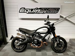 DUCATI SCRAMBLER 1100 DARK PRO - 1ÈRE MAIN - GARANTIE CONSTRUCTEUR 07/2026 - ELIGIBLE AU PERMIS A2