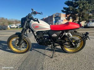 MASH SEVENTY 125 CC ⚪️WHITE MOTOS◊ - LIVRAISON / REPRISE / PAYEMENT DE 2 À 72 FOIS