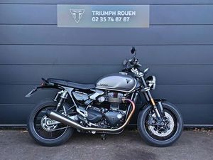 TRIUMPH SPEED TWIN 1200 2025 1200 CM3 | MOTO ROADSTER | 8 116 KM | GRIS | 76150 ST JEAN DU CARDONNAY