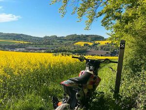 HUSQVARNA FE 350 SUPERMOTO MIT EXCEL FELGEN