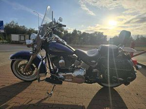 HARLEY-DAVIDSON HERITAGE SOFTAIL 1450 HERITAGE CLASSIC (2006 - 07) - FLSTCI BLU/AZZURRO