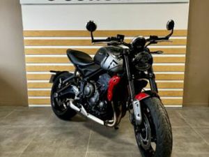 TRIUMPH TRIDENT 660 2022 660 CM3 | MOTO ROADSTER | 19 668 KM | GRIS | 35400 ST MALO