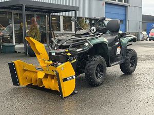 CAN-AM OUTLANDER MAX HD 700 XU - RAMMY SNØFRESER 140 PRO