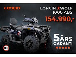 LONCIN XWOLF 1000 ABS | 5 ÅRS GARANTI | 110 KM/T