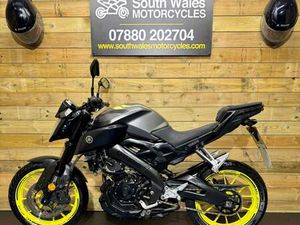 YAMAHA MT125 / 2018 (68) MODEL / COVERED 19.1K MILES