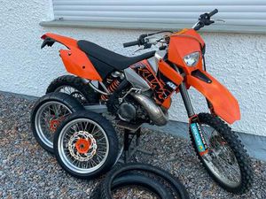 KTM EXC 300 ESTART 2007 INKL ENDURO + SUMO + EINTRAGUNG + ZUBEHÖR