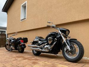 SUZUKI C 800 INTRUDER 2014 MIT FALCON AUSPUFF + KOFFER, M800