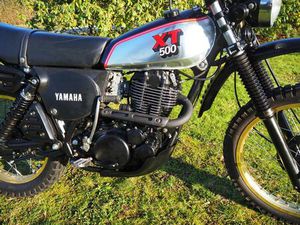 1981 YAMAHA XT 500, 1U6, MOTOR ÜBERHOLT, TOP ZUSTAND